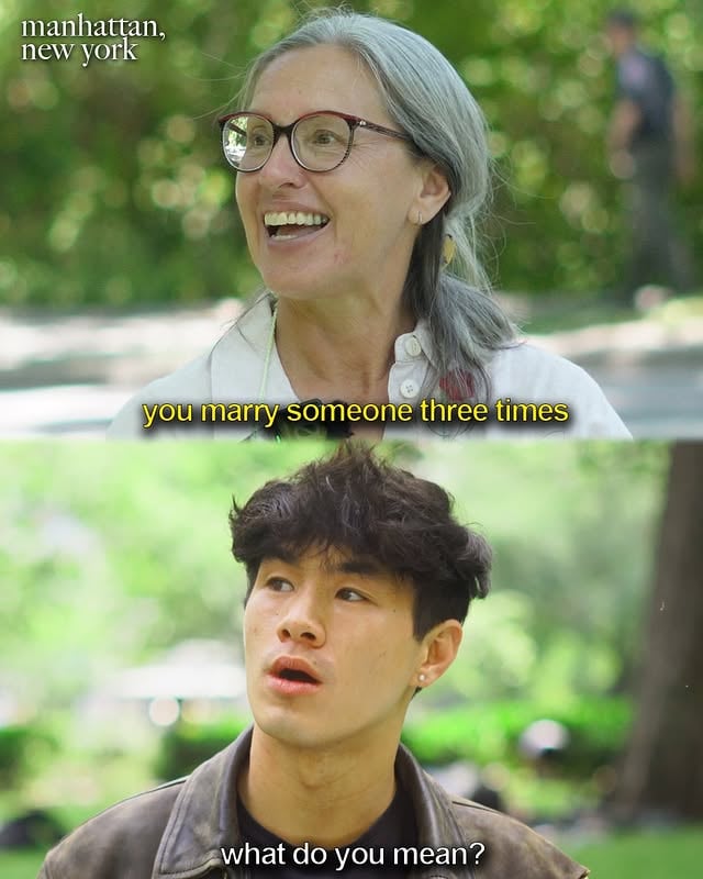 you marry someone three times

full interview @ link in bio

a conversation about love
@prestonrack x @galinasinger 
condensed for clarity