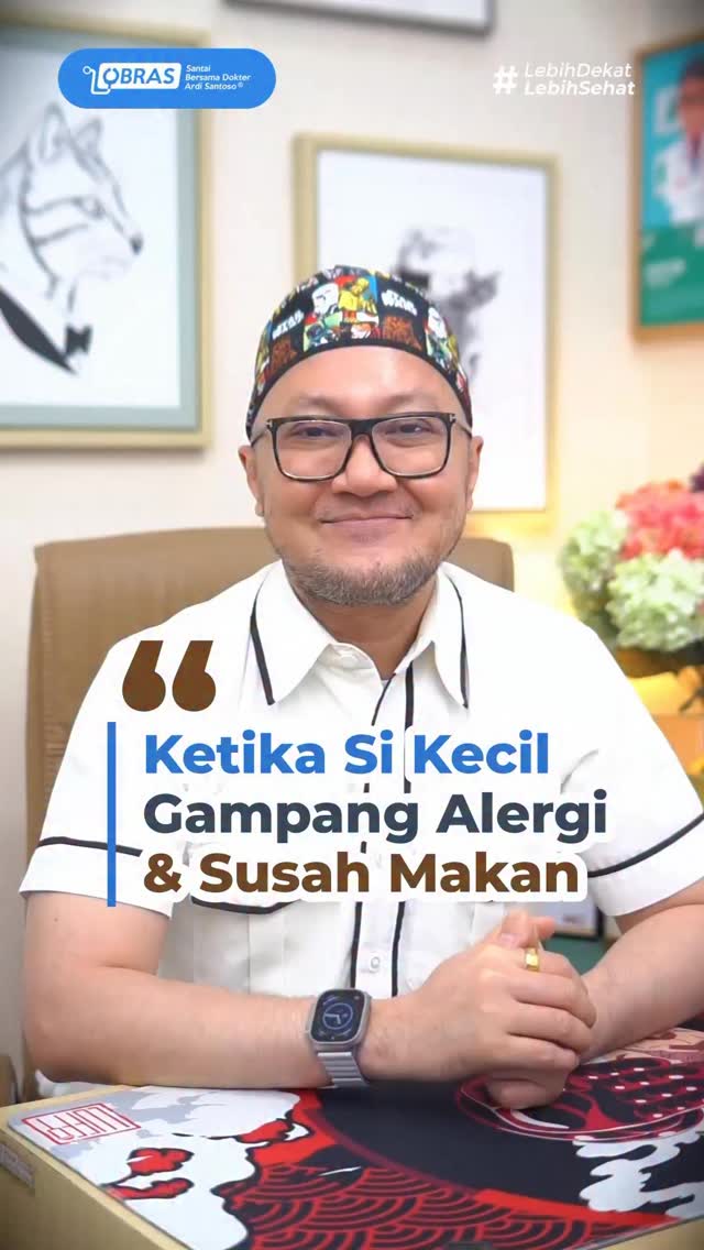 Ketika anak punya resiko alergi dan susah makan, hal ini sangat penting banget….Tonton video sampai selesai yaaaa ☺️#ardisantoso #dokteranak #ALERGI #SemuaBisaJadiHebat by @ardisantoso