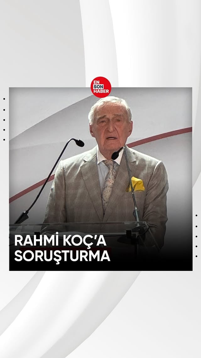 İş insanı Rahmi Koç'a, “Halkın Bir Kesimini Alenen Aşağılama” suçu kapsamında soruşturma başlatıldı.

Gelen tepkilerin ardından Rahmi Koç, kısa bir açıklama yaparak özür diledi ve üzüntüsünü dile getirdi.

#rahmikoç #fıkra #kürt #soruşturma