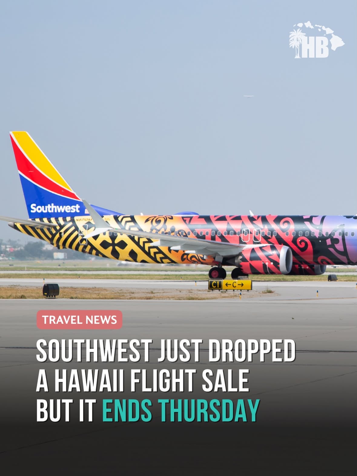 Southwest just launched a Hawaii flight sale with fares up to 40% off.

The code expires Thursday night, and the travel window covers late summer through fall.

Follow @hawaiis.best first, then comment ‘news’ so I can send you the full details 👇(no affiliate links, just info on how to save on your flight with Southwest)