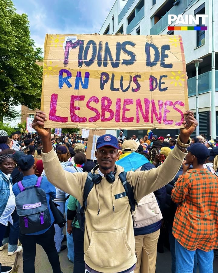 La saison des Marches des Fiertés ne pouvait pas mieux débuter qu’avec la @pridedesbanlieues ❤️🏳️‍🌈🏳️‍⚧️