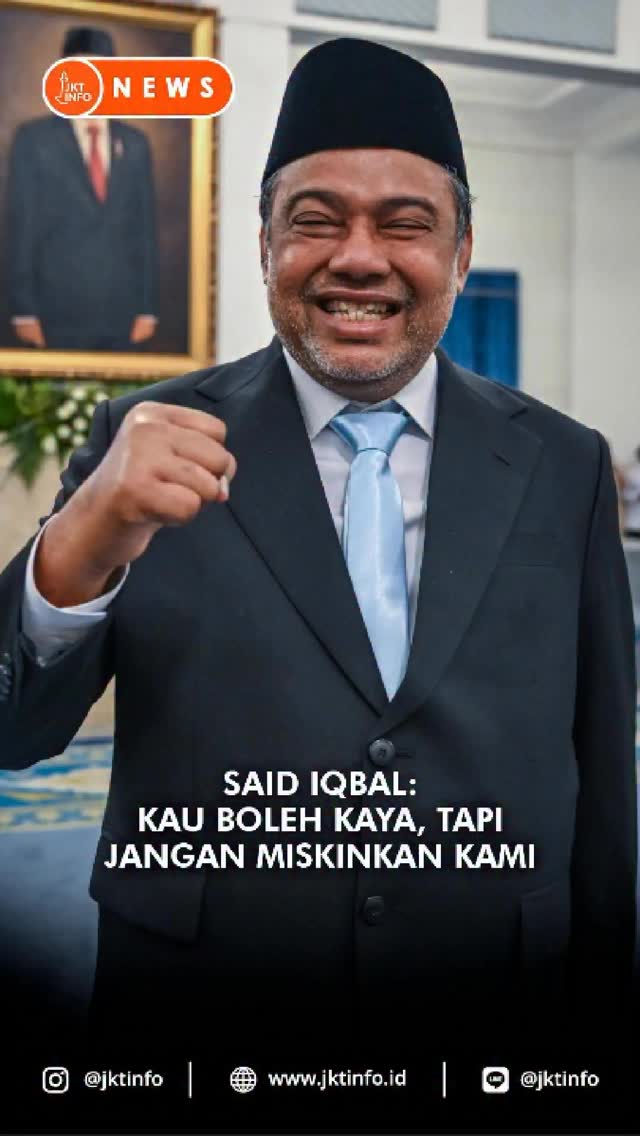 Usai dilantik Presiden Prabowo Subianto di Istana Negara, Jakarta, Senin (8/6), sebagai Penasehat Khusus Presiden Bidang Ketenagakerjaan dan Kesejahteraan Buruh, Said Iqbal, mengatakan, dirinya mendapat tugas dari Presiden agar kesejahteraan buruh tercapai. Said Iqbal menambahkan, target pertumbuhan ekonomi harus diimbangi dengan redistribusi kekayaan.