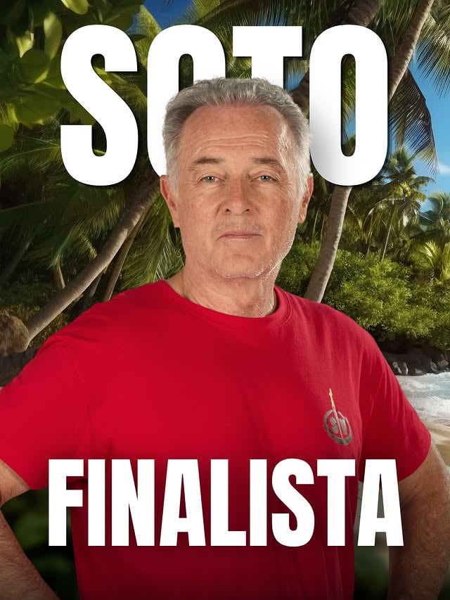 SOTO es FINALISTA  de #Supervivientes2026 🏆 Desliza 👉🏻 para recordar cómo se presentó a la aventura y el cambio que ha dado hasta ser finalista de la edición 💪🏻

Descarga la app de #MediasetInfinity y prepárate para votar a tu favorito 📲 Esta noche martes a las 23:00h semifinal, donde descubriremos qué 3 llegan a España nominados, y el jueves a las 21:45h gran final de #Supervivientes en #Telecinco y @mediasetinfinityes 🙌🏻