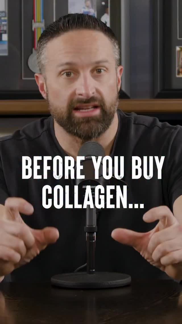 Collagen is TRASH for building muscle 🤣

The fact that companies are promoting collagen as a muscle builder is hilarious! Collagen may have some other benefits (very debatable IMO) but building muscle is NOT one of them

I discuss this topic as well as all things protein in my latest podcast, a full episode of a deep dive on protein (link in bio)

First of all, collagen has quite possibly the WORST amino acid profile for muscle. It is absurdly low in leucine (1-3%). No other protein source is even close to that low. Even crappy plant proteins like wheat are well over double the leucine content of collagen. I am aware of NO studies that demonstrate an increase in muscle protein synthesis in response to collagen ingestion even at high doses

Further, the essential amino acid content of collagen is 15-20% which is HORRIFIC. For comparison, the EAA content of whey protein is ~45-50% again making it horrible for building muscle

While some of said they use collagen for connective tissue, I am skeptical of this as well. It’s not like you take in collagen & it just inserts itself into your connective tissue. It is broken down into its constitutive amino acids during digestion. Further, collagen does NOT stimulate connective tissue synthesis more than whey protein or placebo as demonstrated in multiple studies (PMIDs: 37202878 & 39086044)

Companies also charge you a lot more for collagen vs whey since collagen is the flavor of the month protein supplement

As someone who competed at the highest levels of drug free powerlifting and bodybuilding and did my PhD in protein metabolism… collagen would be my last choice for a protein source

Hit the link in my bio to check out the full episode
#collagen #laynenorton #protein