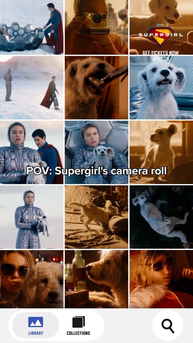 Need these added to a shared album ASAP. 🥹 #Supergirl - only in theaters June 26. Get tickets now: link in bio.