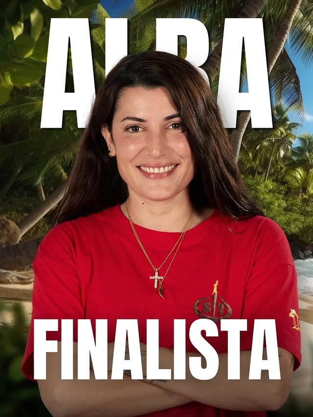 ALBA es FINALISTA  de #Supervivientes2026 🏆 Desliza 👉🏻 para recordar cómo se presentó a la aventura y el cambio que ha dado hasta ser finalista de la edición 💪🏻

Descarga la app de #MediasetInfinity y prepárate para votar a tu favorito 📲 Esta noche martes a las 23:00h semifinal, donde descubriremos qué 3 llegan a España nominados, y el jueves a las 21:45h gran final de #Supervivientes en #Telecinco y @mediasetinfinityes 🙌🏻