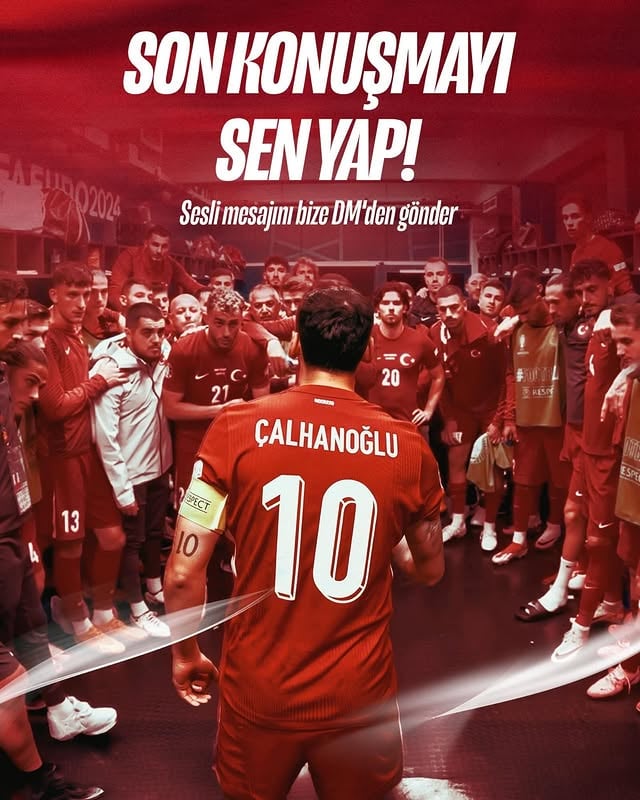 Soyunma odasında son konuşmayı sen yapacaksın!🤩

Sesli mesajını DM’den gönder.🎙️