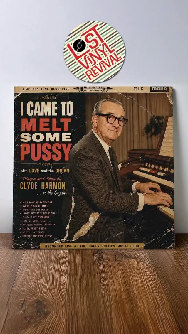 I Cane To Melt Some P**** by Clyde Harmon (1962)#lostvinylrevival #60smusic #partysongs #vintagevinyl #fyp by @lostvinylrevival