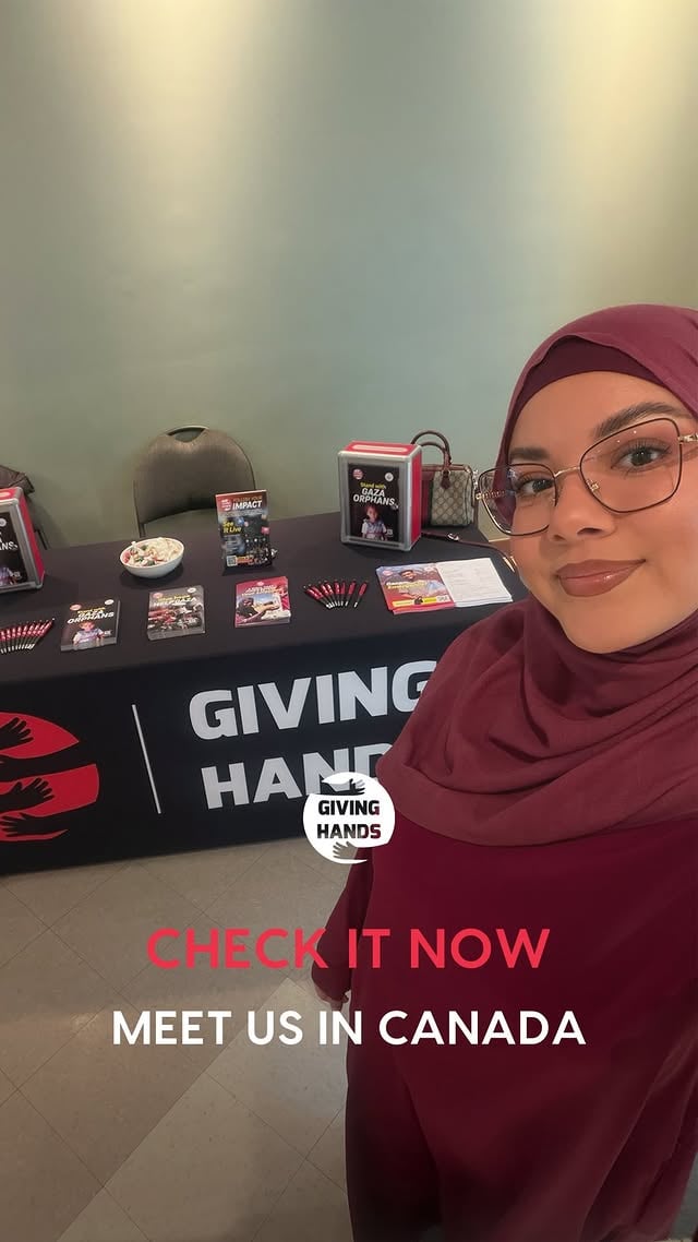 Recap for the first @givinghandsca event in Montreal! Getting to know the team who organised the set up, the young kids volunteering and the stall that donated their profits to charity really describes what a community is mashallah. Thank you @cyd.center for being accomodating and having us ❤️🤲🏼 by @thelatinaninjaofficial