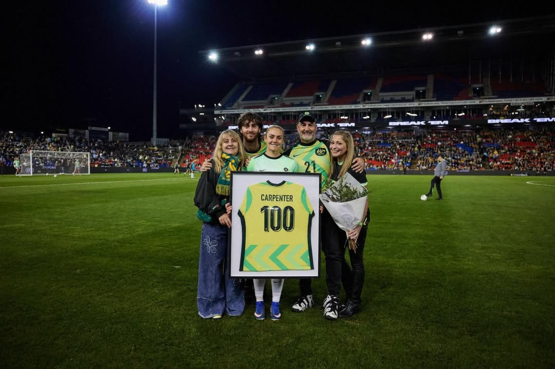 Something I never take for granted is representing my country. To have done that 100 times is something I never could have dreamed of.

I’m so proud and grateful for every moment so far. Without my family and support network, none of this would have been possible.

A very special night💚💛 @matildas