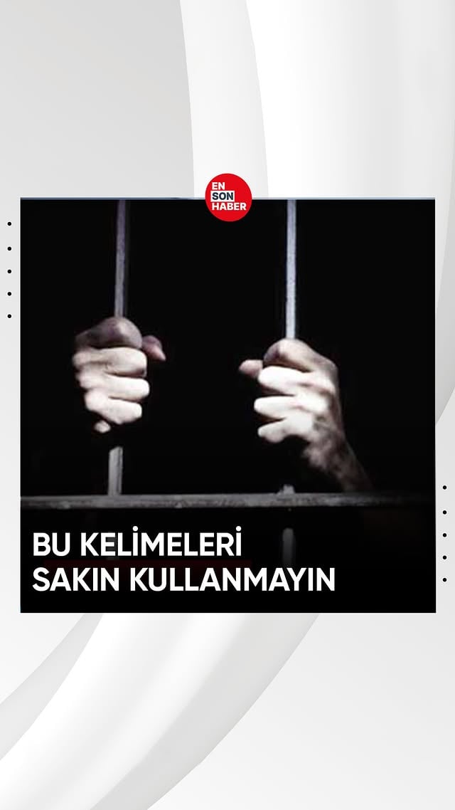Sosyal medyada ve günlük yaşamda bir anlık öfkeyle söylediğiniz sözler hayatınızı karartabilir. Öyle ki 3 aydan 2 yıla kadar hapis cezasıyla karşı karşıya kalabilirsiniz. 

Söylemeden önce iki kez düşünmeniz gereken ve hakaret kapsamına alınabilen ifadeleri sizler için derledik.

#kelime #ceza #hapis