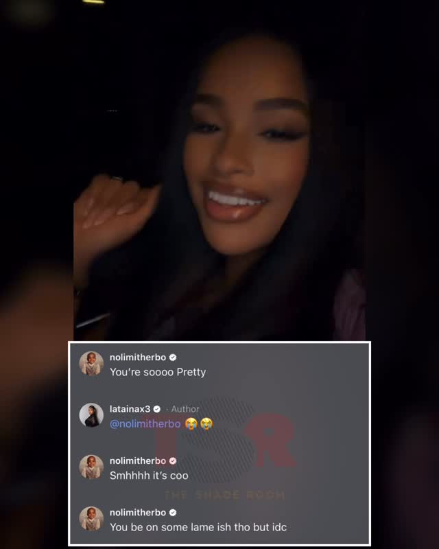 #GHerbo leaves some comments under his boo #Taina’s IG story. 😂❤️ (✍🏾: #TSRStaffLG)