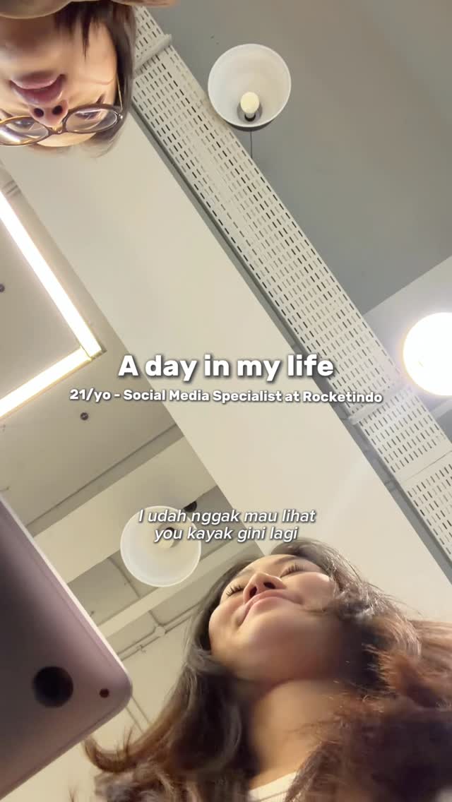 Guisss, ini real situesyon yaaa, no gimmick no setting❤️ Yuk, ikutin kesehariannya Vanessa. Enjoy~ #fyp #fyf #viral #adayinmylife #rocketindo by @rocketindo_official