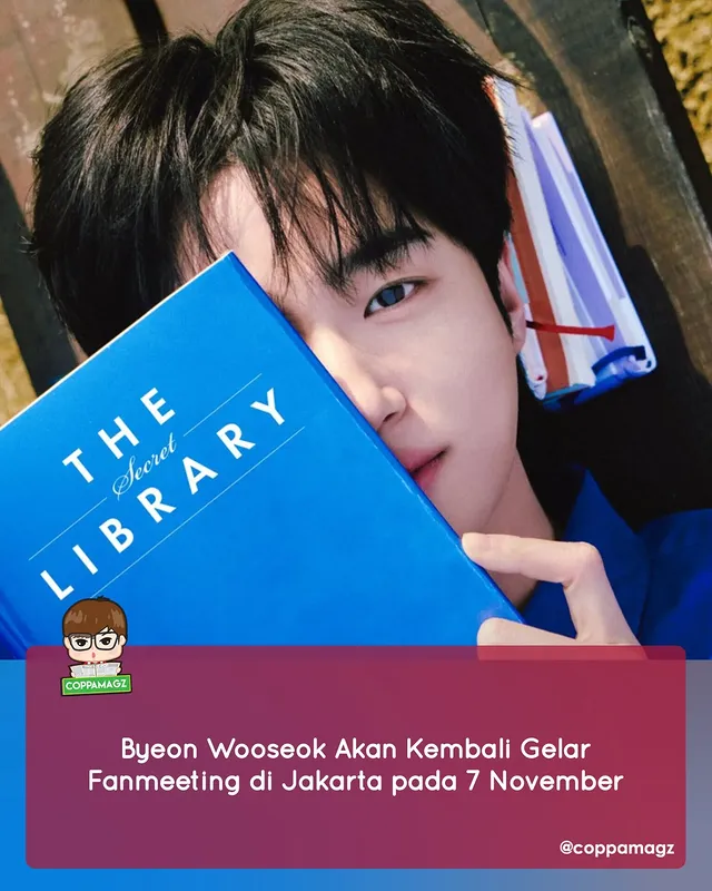 Agensi mengumumkan kota-kota yang akan dikunjungi Byeon Wooseok dalam rangkaian tour 'The Secret Library.'

Salah satu kota yang dikunjungi adalah Jakarta pada 7 November 2026 di Beach City International Stadium Ancol.

--
@varoent_official 
CoppaMagz
>Hanwoo

#cm_byunwooseok #hanwoo_cm
