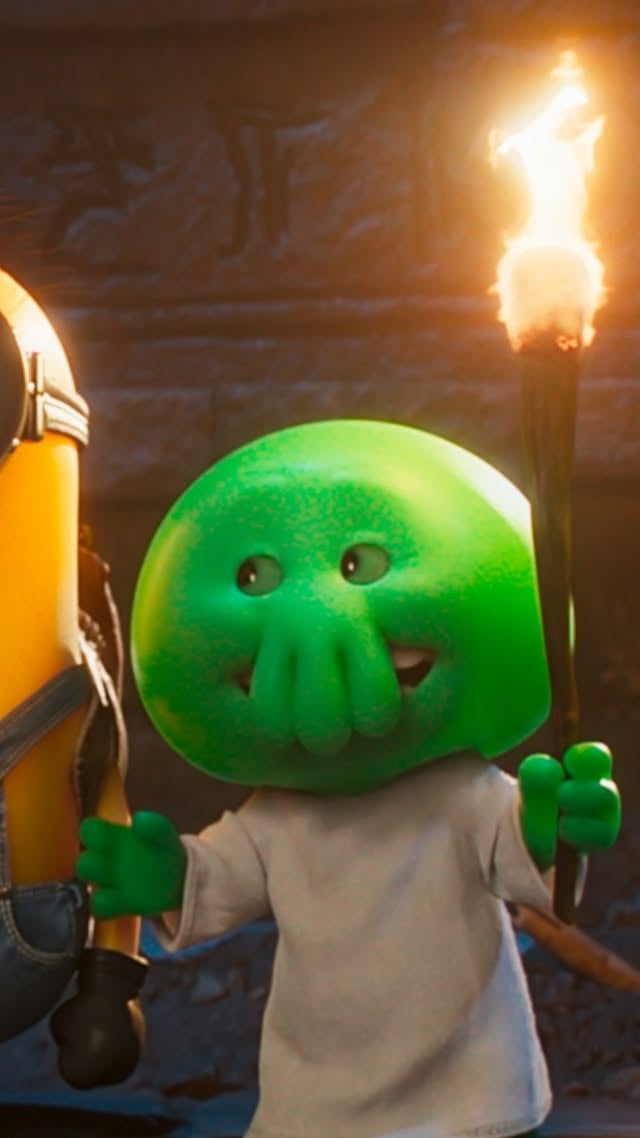 naming my son Gary Orkam Oliver Magma Ichabod. Trey Parker is Goomi in Minions & Monsters, only in theaters July 1.