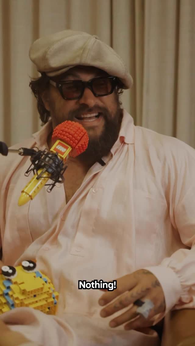 Today, I discuss the very important topic of PLAY with my co-host Jason Momoa. What are your thoughts on play? Does play kick-in when you start clicking @LEGO bricks?#WorldPlayDay #NeverStopPlaying #LEGOPartner #AD by @prideofgypsies