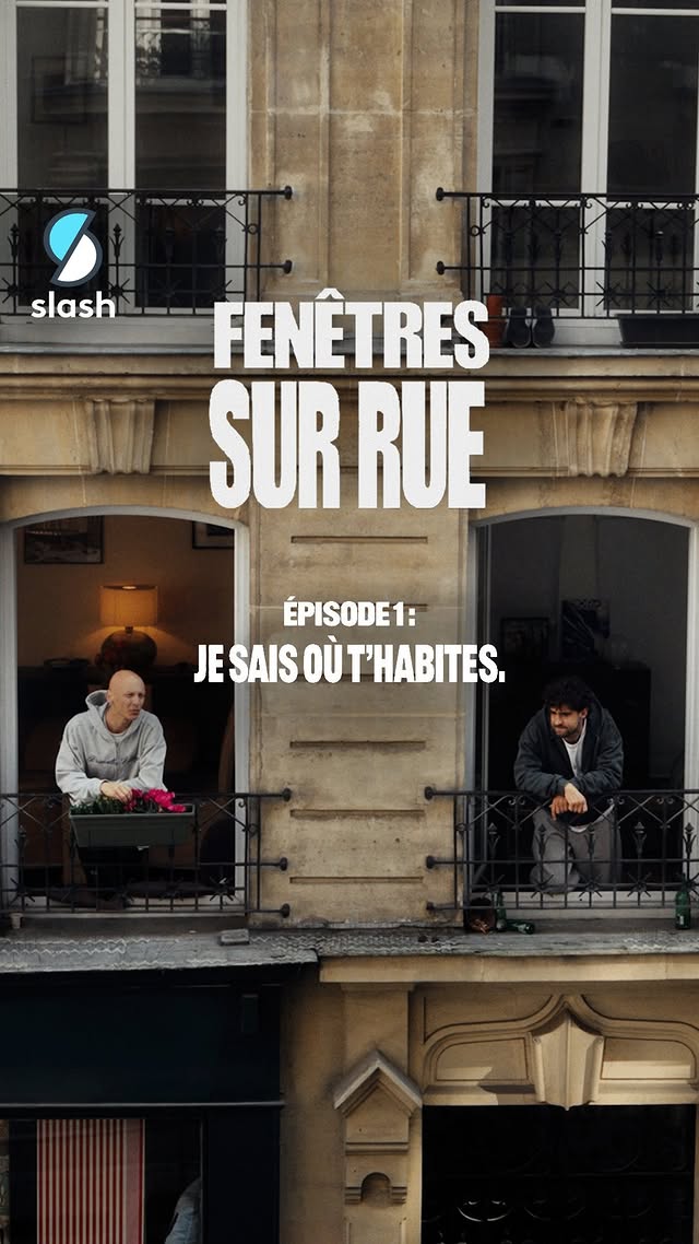 FENÊTRES SUR RUEÉpisode 1 : Je sais où t’habites.FENÊTRES SUR RUE c’est deux voisins qui passent plus de temps à leurs fenêtres qu’à construire leur vie. 🪟3 épisodes par semaine : mardi, jeudi et dimanche à 18h ! #onregardequoi #voisins #potes #rencontre by @francetvslash