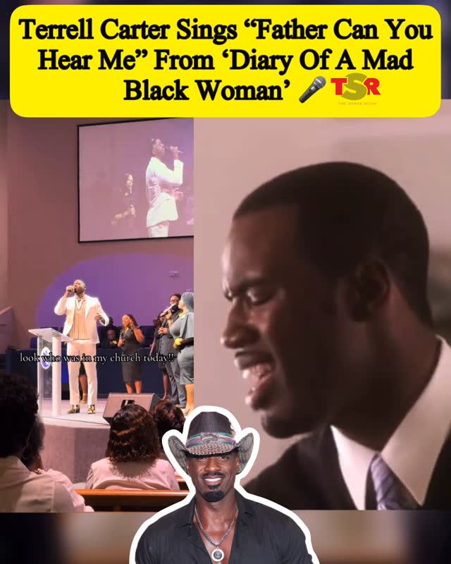#PressPlay: He’s still got it! 👏🏾 #TerrellCarter took us back with a rendition of “Father Can You Hear Me” from #TylerPerry’s ‘Diary of a Mad Black Woman.’ 🙌🏾 (📸: @thesgexperiencee, @gettyimages) ✍🏾: #TSRStaffLG