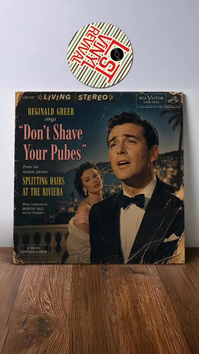 Don’t Shave Your P*bes by Reginald Greer (1964)#lostvinylrevival #60smusic #goldenageofhollywood #vintagevinyl #fyp by @lostvinylrevival